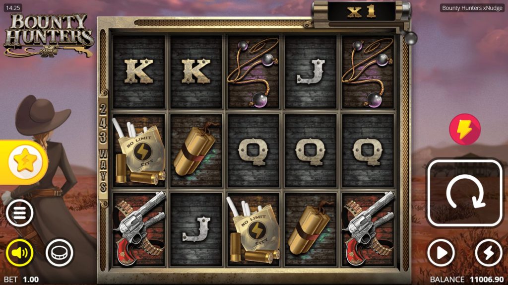 Reels Screen Bounty Hunters Slot: Reels Screen