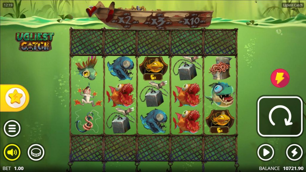 Reels Screen Ugliest Catch Slot: Reels Screen