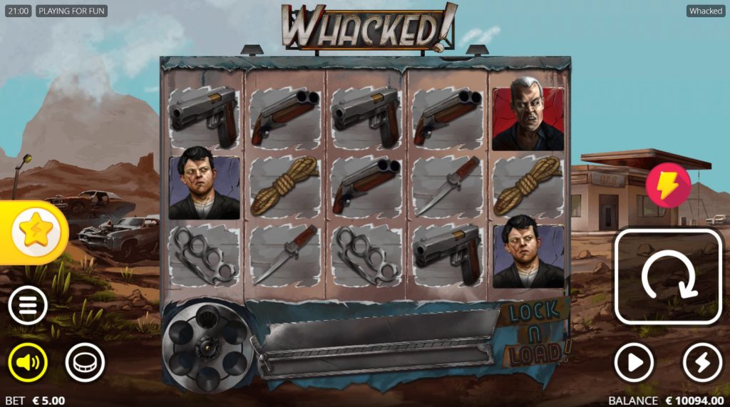 Reels Screen Whacked! Slot: Reels Screen